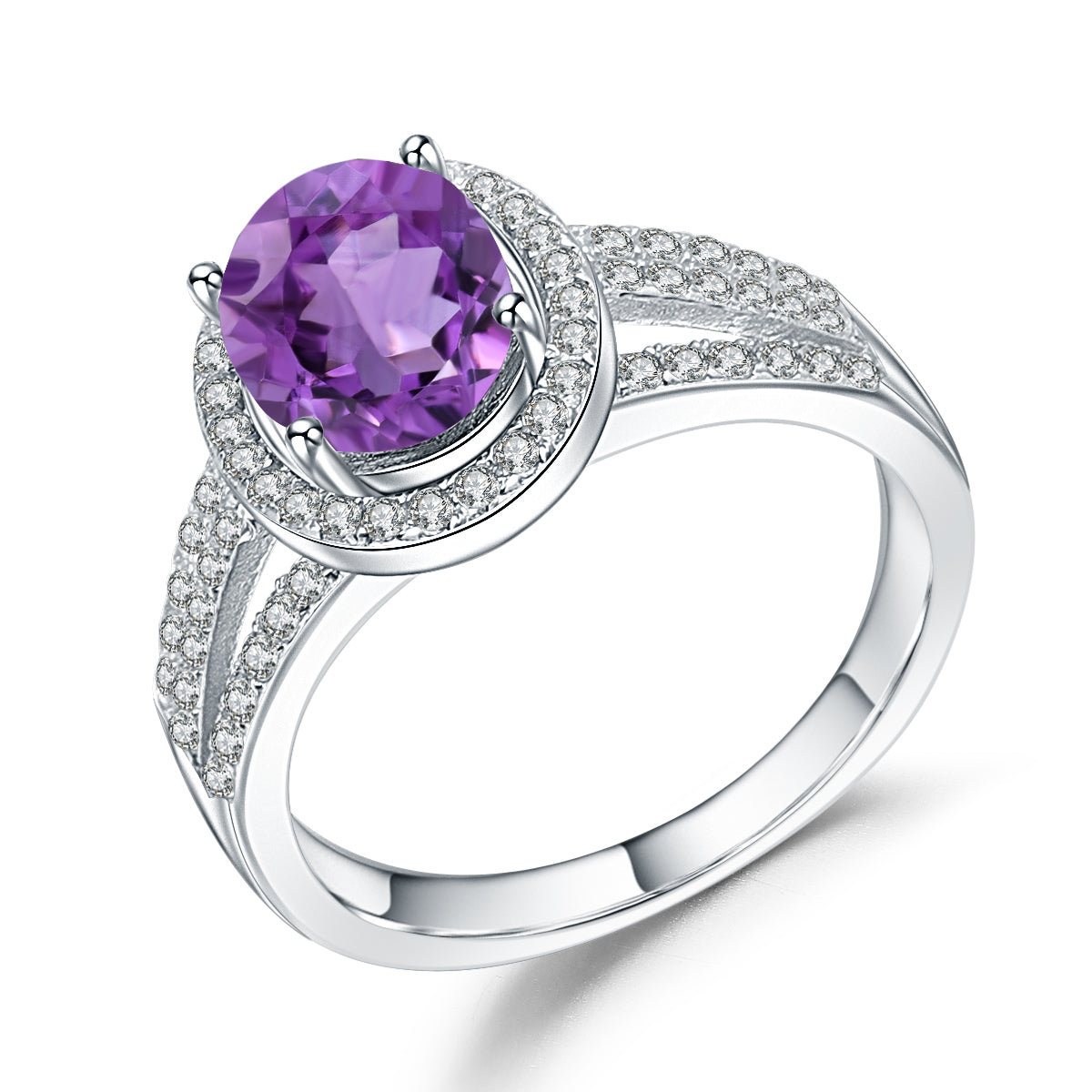 Natural Amethyst Ring