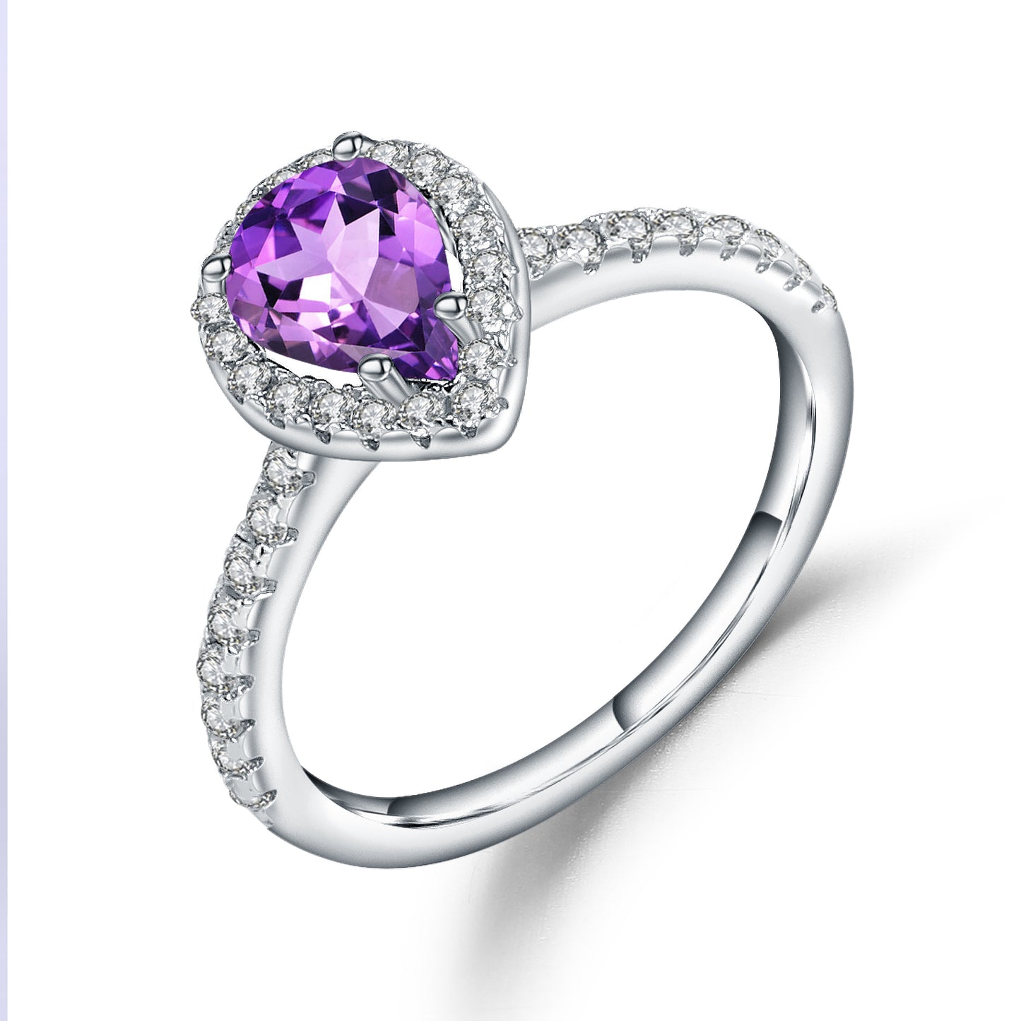 Natural Amethyst Ring