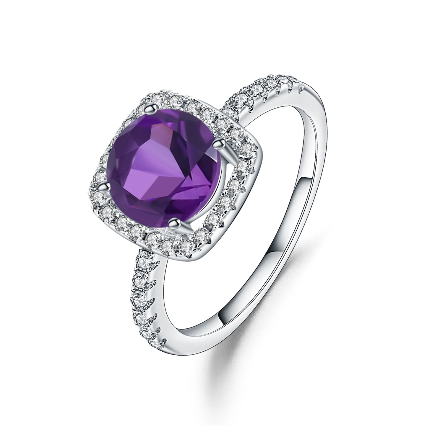 Natural Amethyst ring
