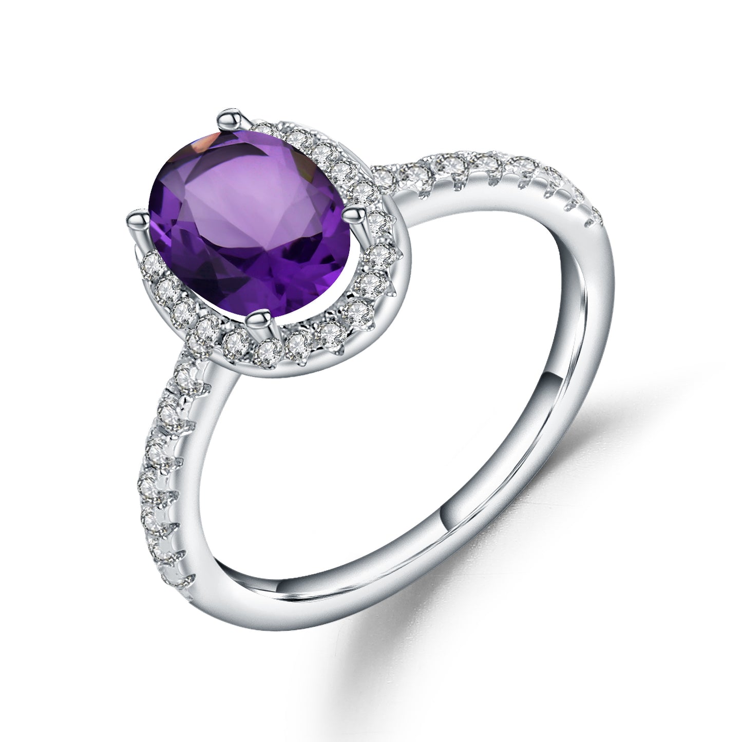 Natural Amethyst ring