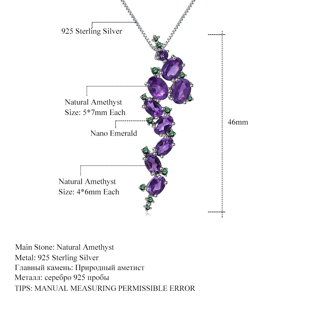 Natural Amethyst Necklace